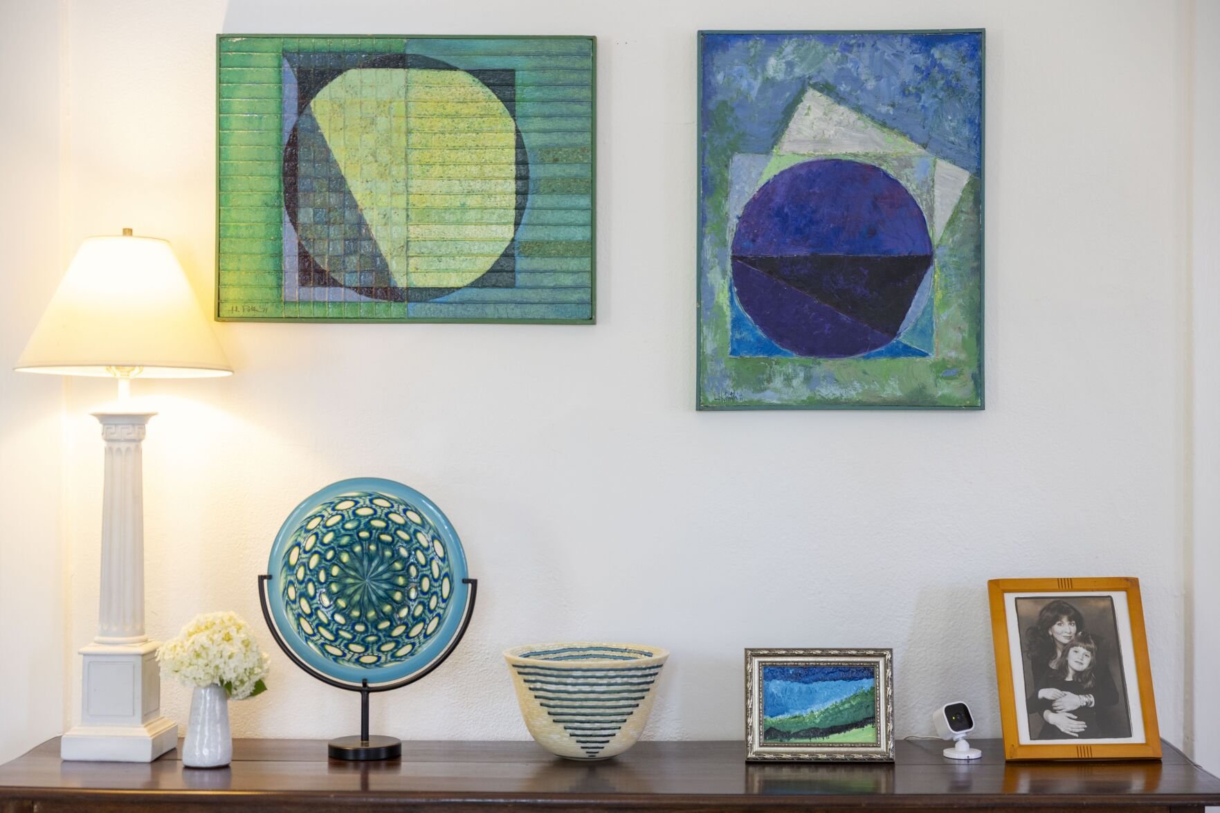 Carrie Houk at home